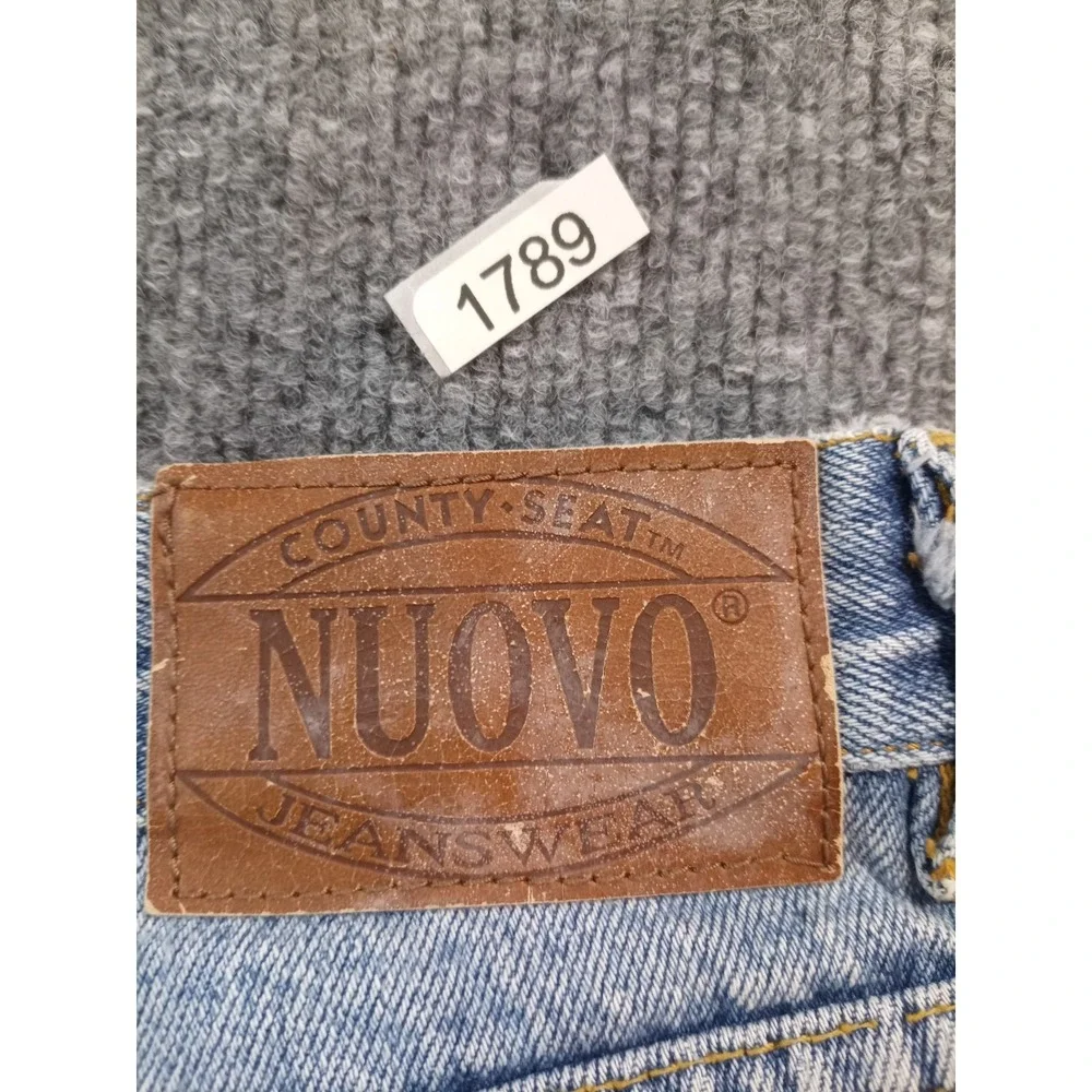 Vintage Nuovo County Seat Jeans Mens 32x30 Light Wash High Rise USA Mom Jeans